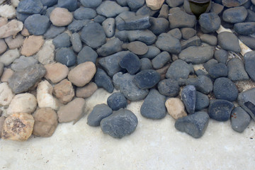 underwater rocks