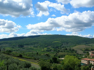 Fototapeta na wymiar tuscany.