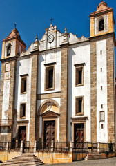 Fototapeta na wymiar Portugalia, Alentejo, Evora: St Antao kościoła