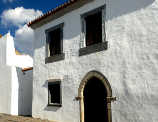Fototapeta na wymiar portugal, alentejo: magnificent village of monsaraz