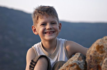 daniel's grin