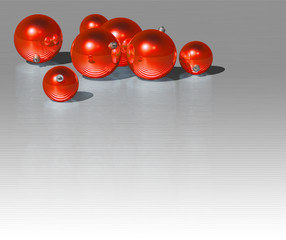 christmas red ball