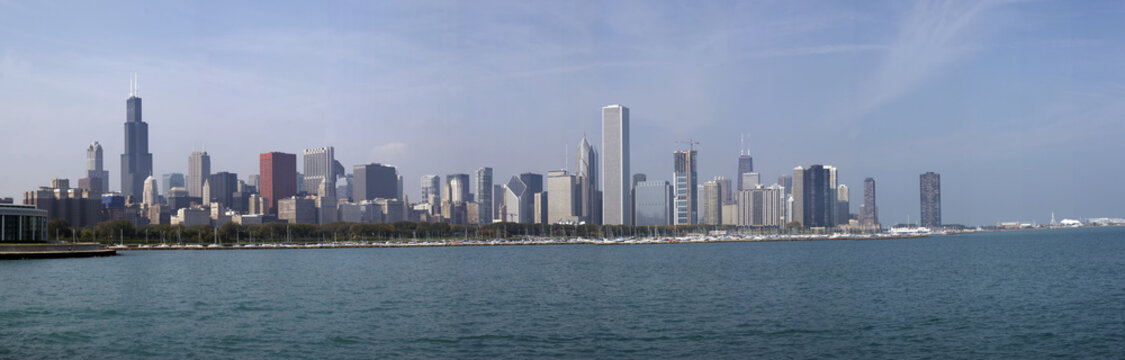 skyline of chicago - panorama soc01