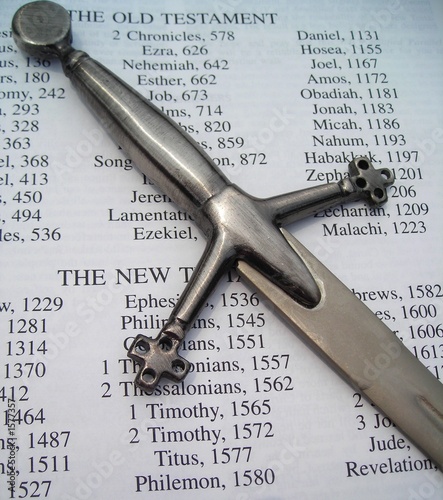 Bible And Sword Stock Photo And Royalty Free Images On - 