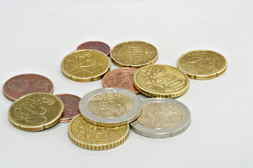 euro coins