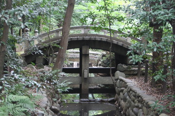 old japanese bridge