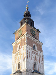 medieval town hall tower