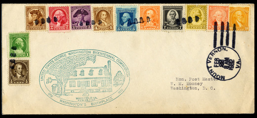 george washington stamps