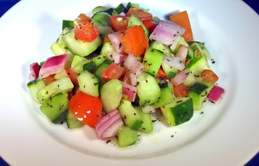 tomato cucumber salad
