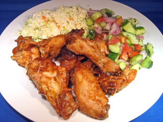 wings and sides
