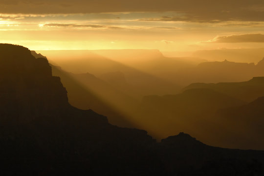 grand canyon at sunset, arizona