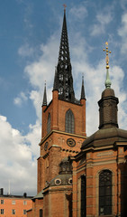 Fototapeta na wymiar church in stockholm, sweden