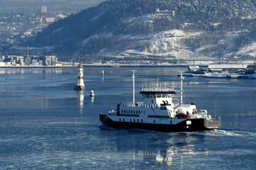 winter on the sea