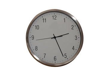 kitchen clock isolated