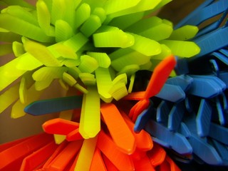 plastic cable ties multi color