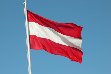 Fototapeta na wymiar Flaga Austrii