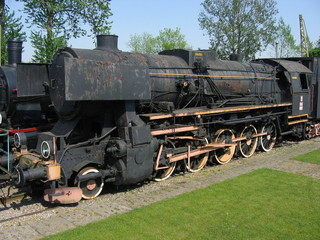 Fototapeta na wymiar steam train