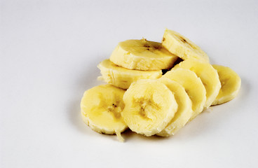 sliced banana