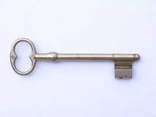 clef blanche d'un portail