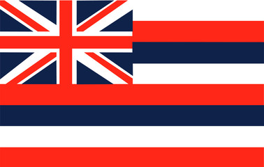 hawaiian flag - obrazy, fototapety, plakaty
