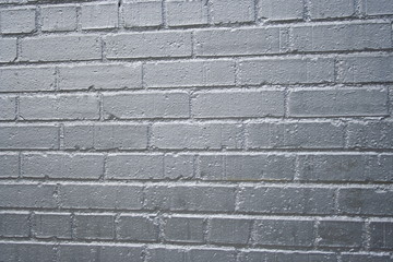 silver brick wall