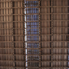 underside of brooklyn bridge new york city detail © Stephen Finn