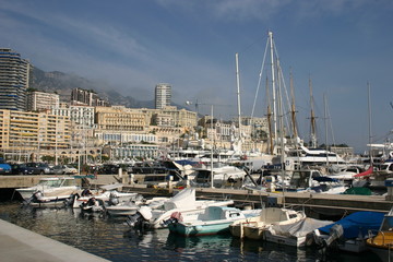 Fototapeta na wymiar Widok z Monte Carlo