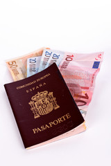 money in the spanish passport