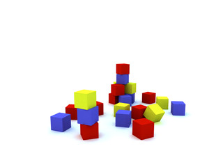 Obraz premium child's blocks