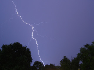lightning strike