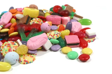 Fotobehang Snoepjes snoepgoed