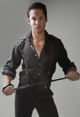 attractive latin american male