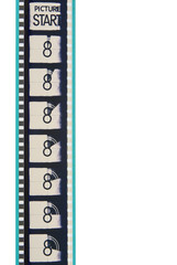 movie leader film strip