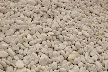 white gravel texture
