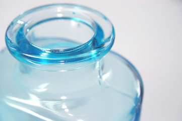 blaue flasche