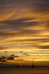 golden caribbean sunset cruise