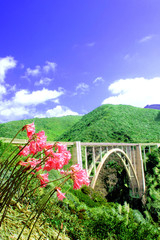 colorful bixby bridge