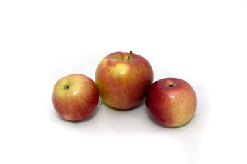 three apples