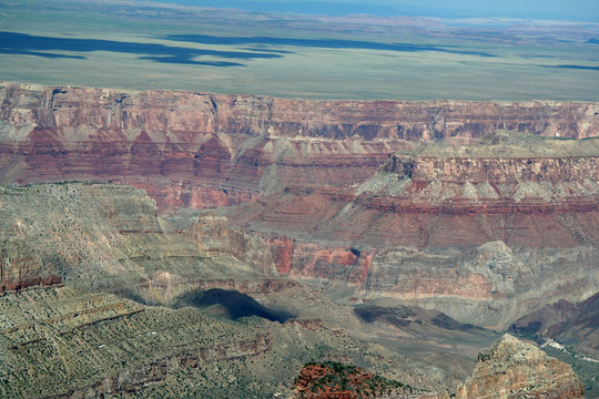grand canyon close up view