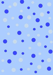 simple blue circle background