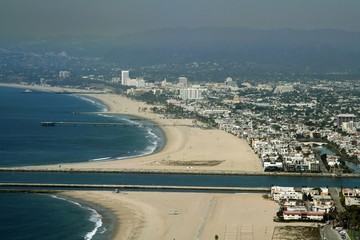 Obraz premium marina del rey beach