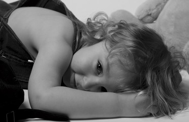 Obraz premium sleeping kid