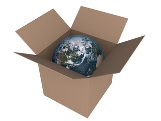 erde im karton © Sebastian Kaulitzki