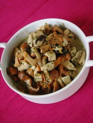 cassolette de champignons