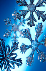 snow flake christmas ornaments