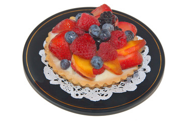 fruit tart for dessert