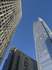 Fototapeta na wymiar midtown towers