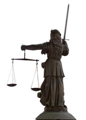 justitia - von hinten