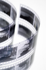 Fototapeta premium black and white film