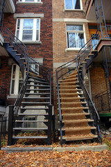 Escaliers Montr&eacute;al